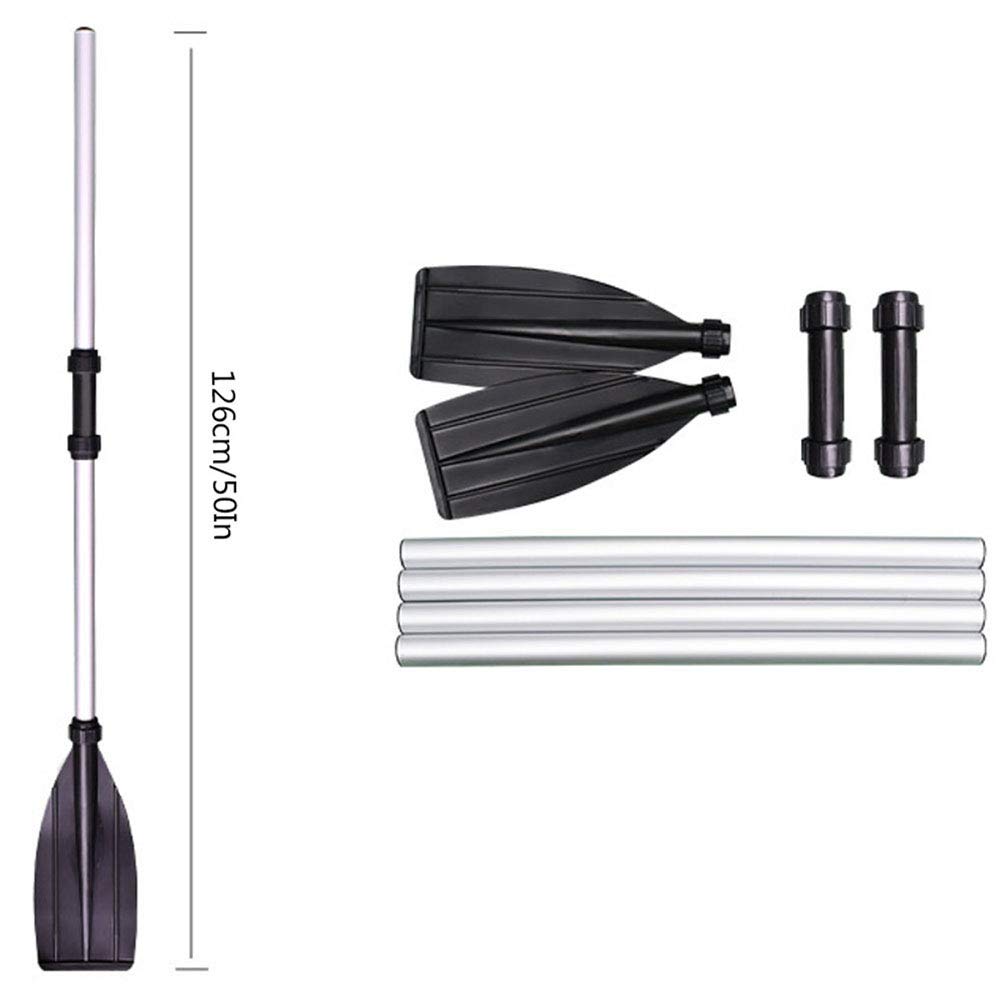 2 Pcs Aluminum Alloy Kayak Paddles 50 Inch Z81280