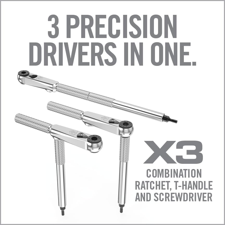 Adjustable Torque Driver Kit with 12 Bits S48450