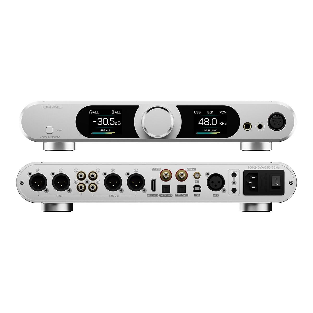 Fully Balanced 1-Bit DAC & Headphone Amplifier V184258
