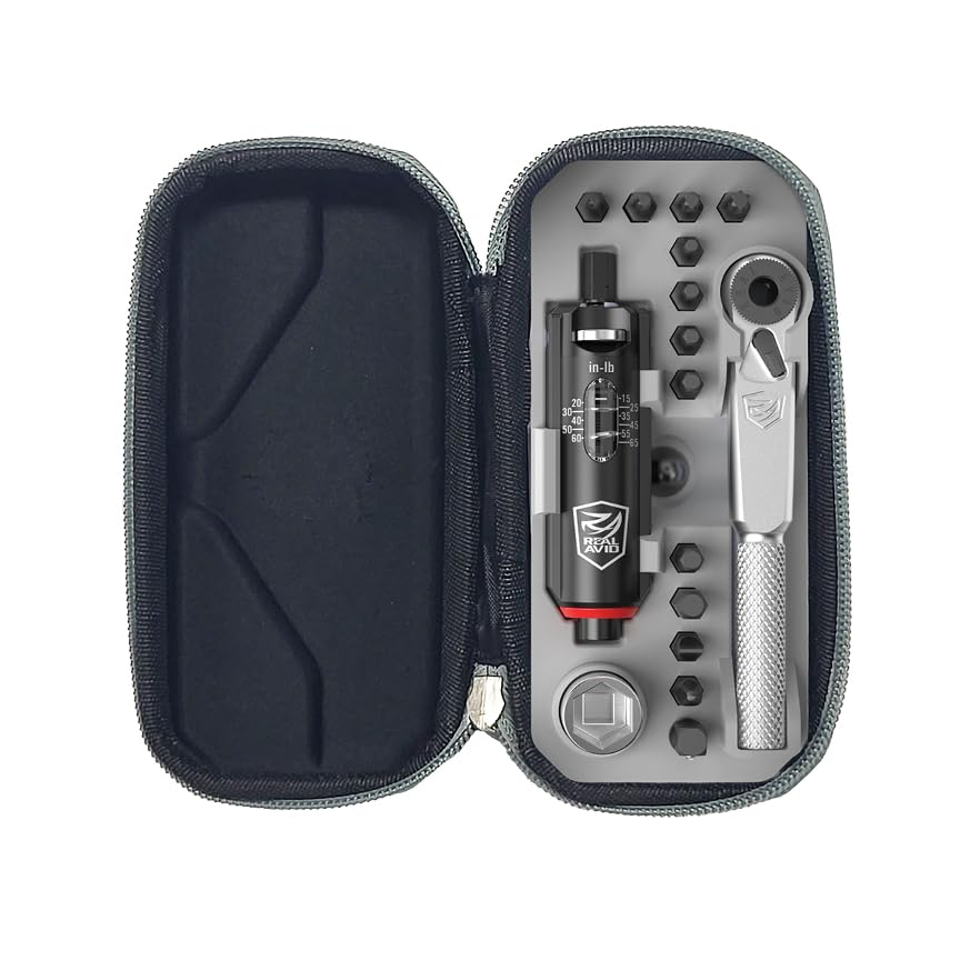 Adjustable Torque Driver Kit with 12 Bits S48450