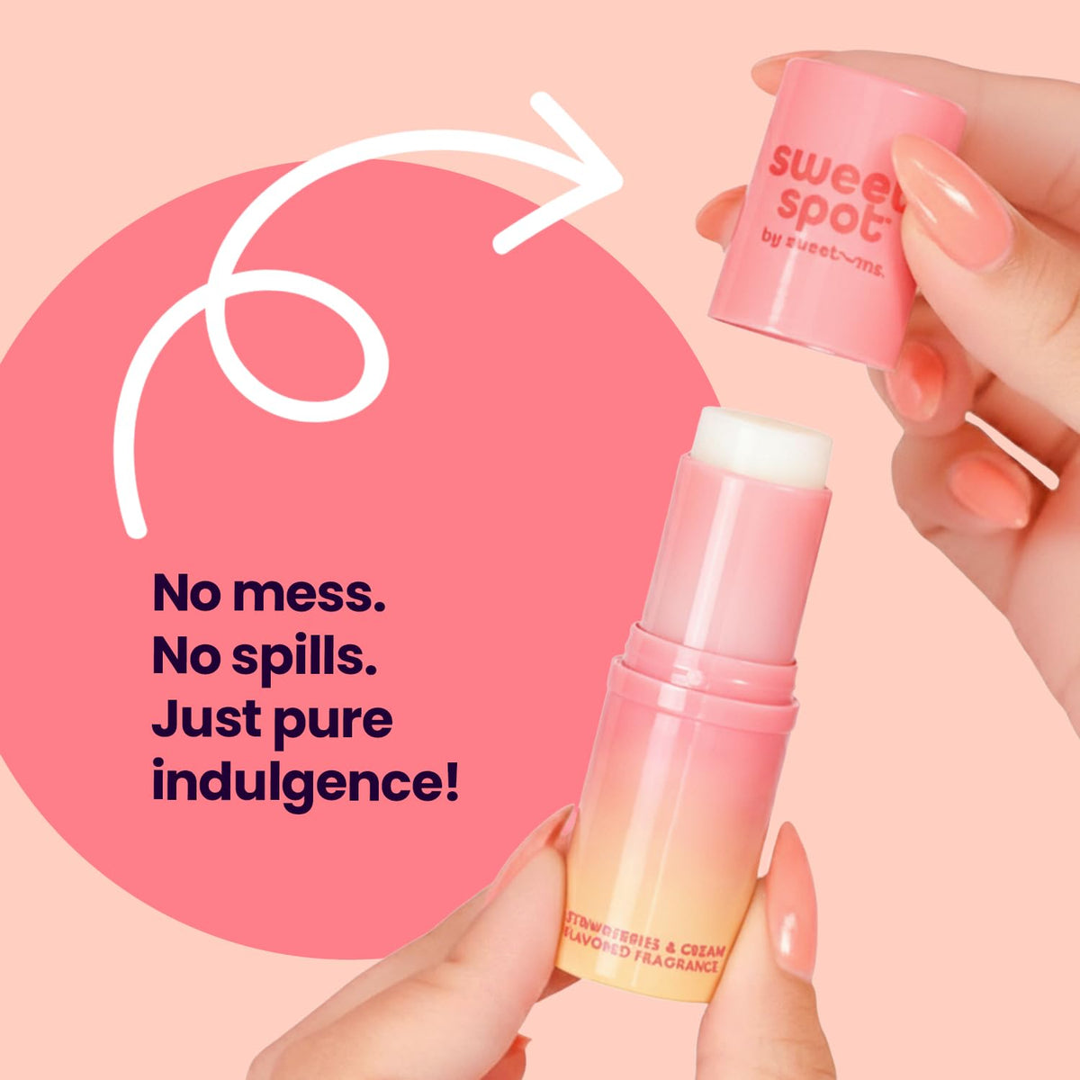 Portable Strawberries & Cream Perfume Stick M8332