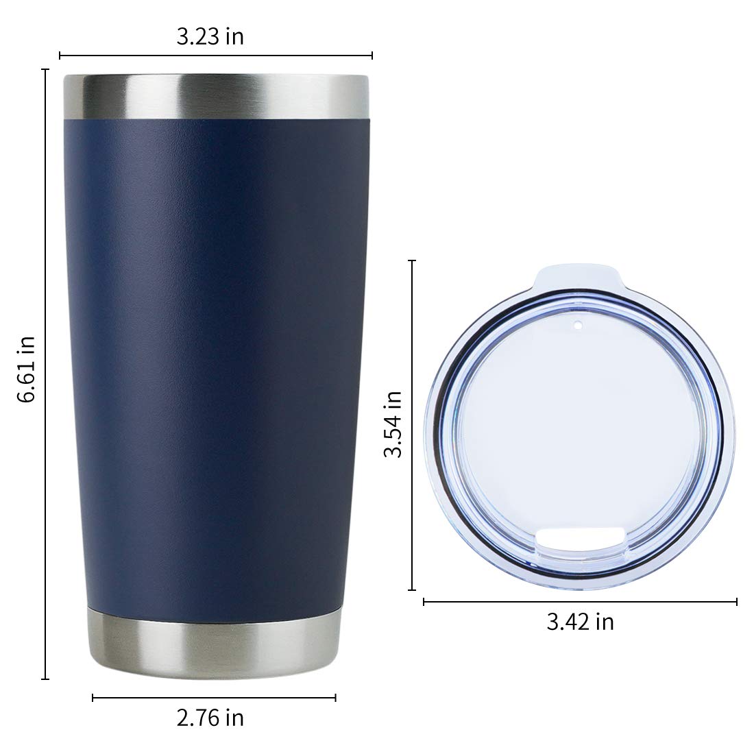 20oz Stainless Steel Insulated Tumbler with Lid G27418