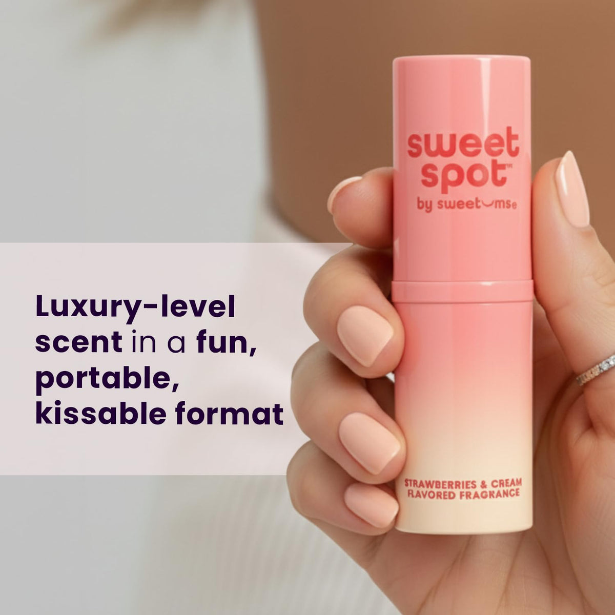 Portable Strawberries & Cream Perfume Stick M8332