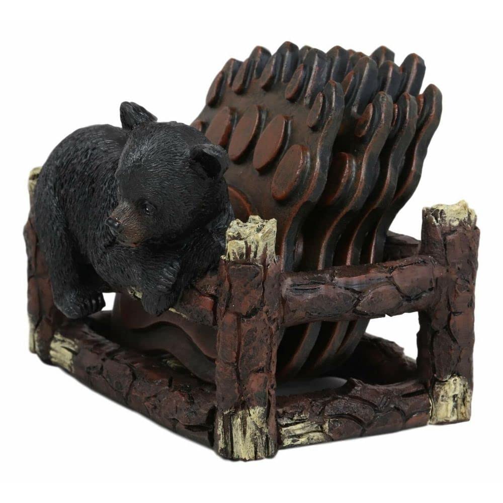 Black Bear Coaster Set of 4 X439