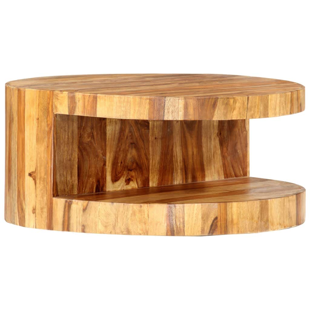 Solid Sheesham Wood Coffee Table N429