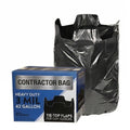 42 Gallon Black Contractor Garbage Bag, 40 Count D578225