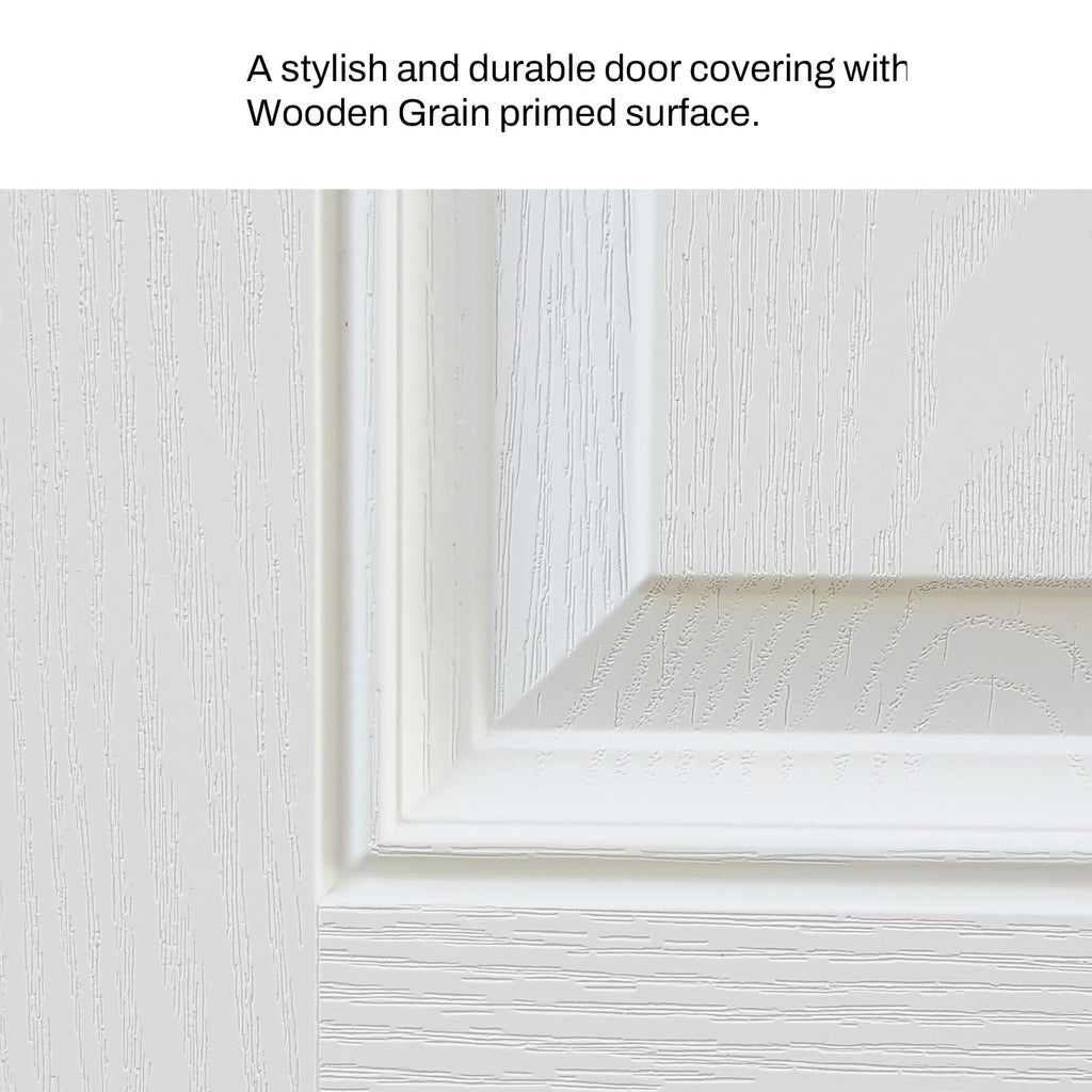 36 x 80 Fiberglass Entry Door with Vinyl Frame Low-E Glass Right Hand Inswing P36737
