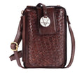 Genuine Leather Small Crossbody Bag with Adjustable Detachable Strap O75997