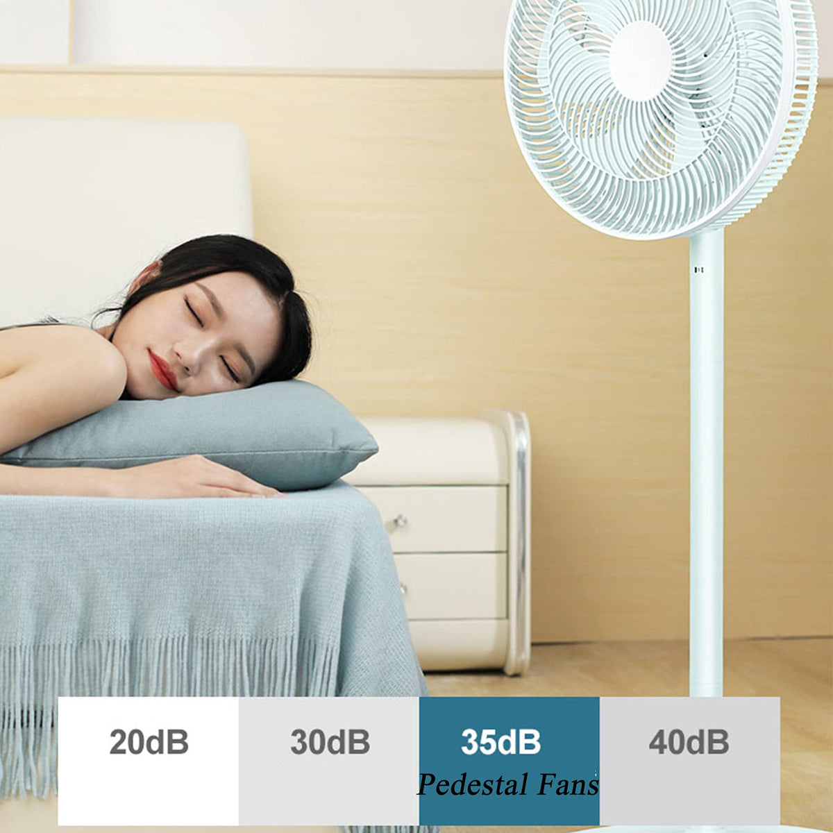 16 Inch Oscillating Pedestal Fan O122696