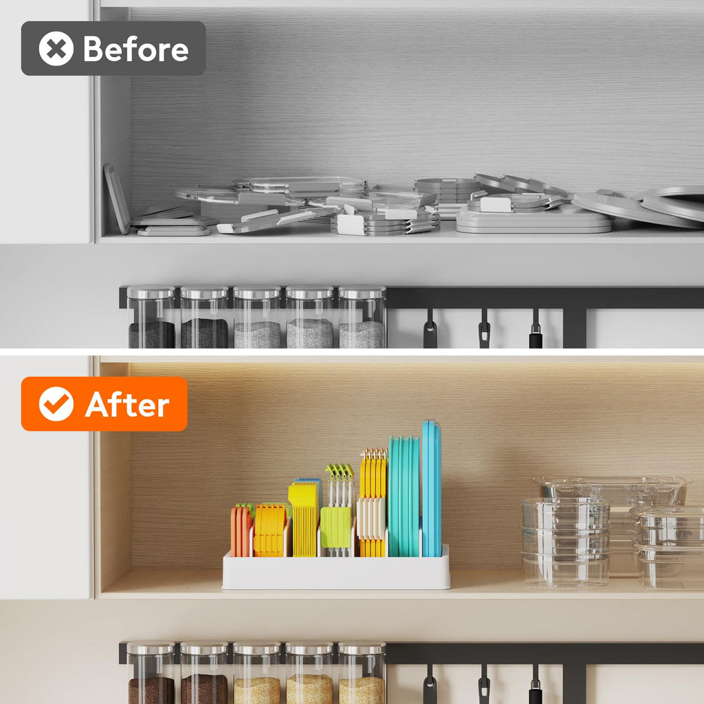 Kitchen Cabinet Organizer with 7 Sections D659614