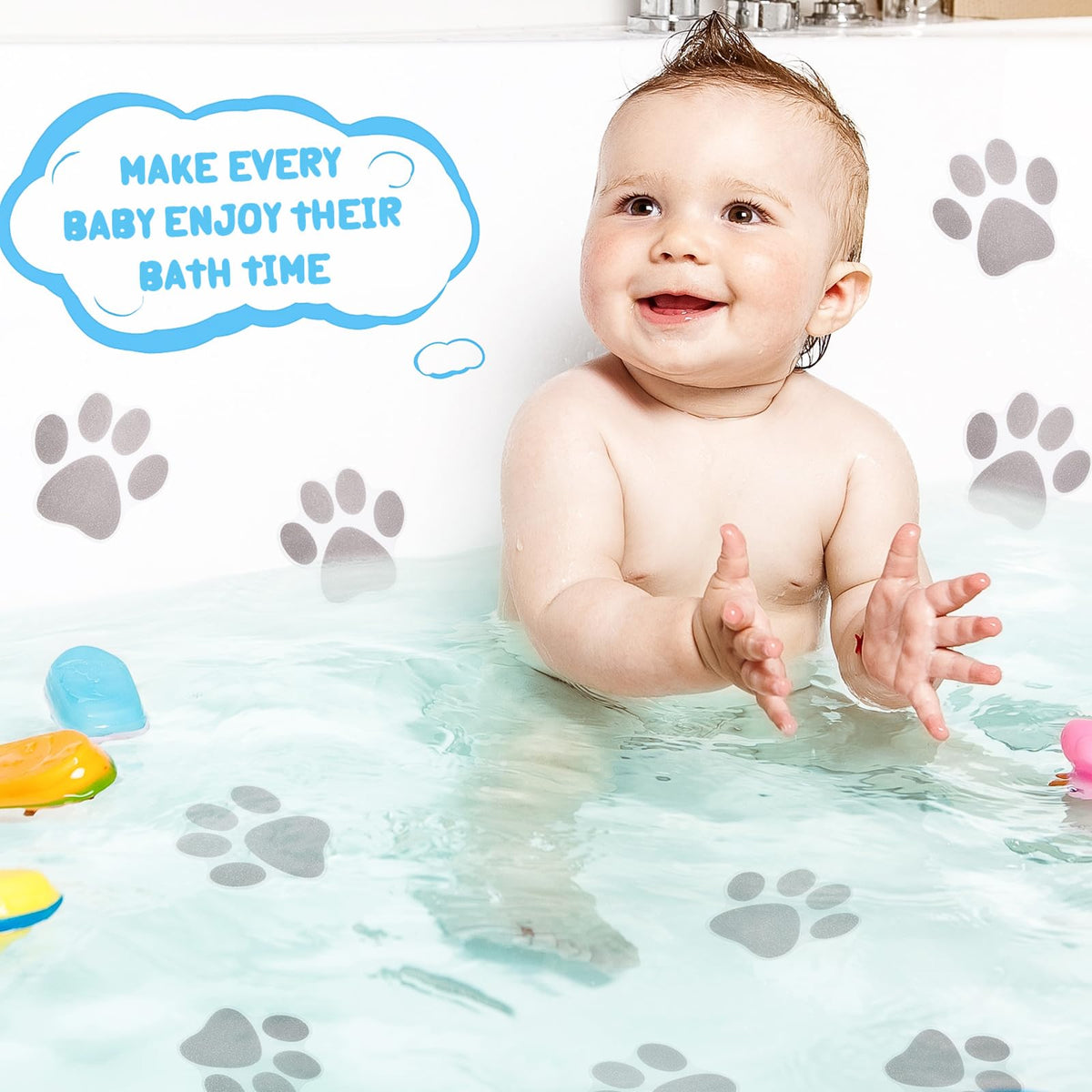 20 Pcs Non Slip Bathtub Sticker K45195