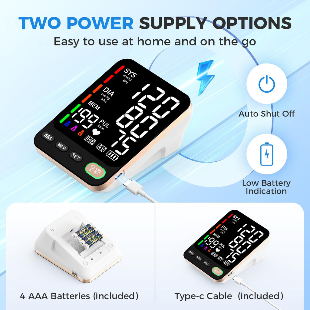 Automatic Blood Pressure Monitor & 2 Cuffs X67131