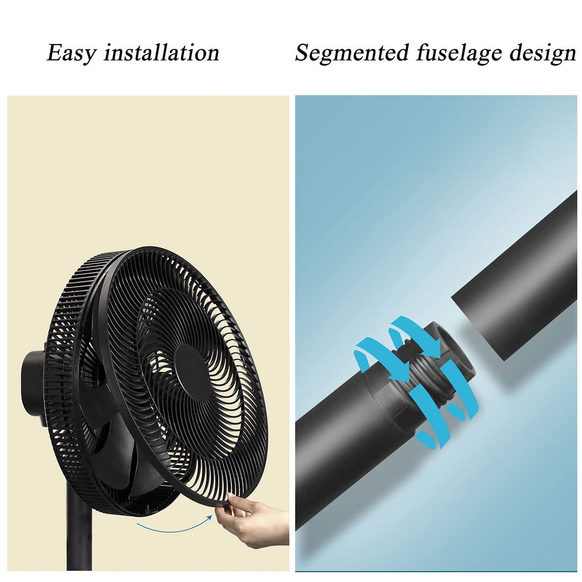 16 Inch Oscillating Pedestal Fan O122696