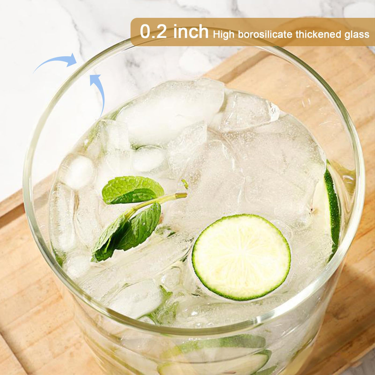 3 Gallon Glass Drink Dispenser with Spigot F709