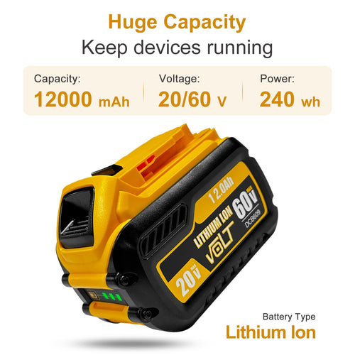 12000mAh Replacement Battery 2 Pack A153740