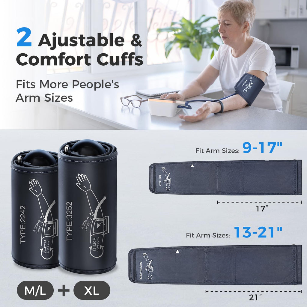 Automatic Blood Pressure Monitor & 2 Cuffs X67131