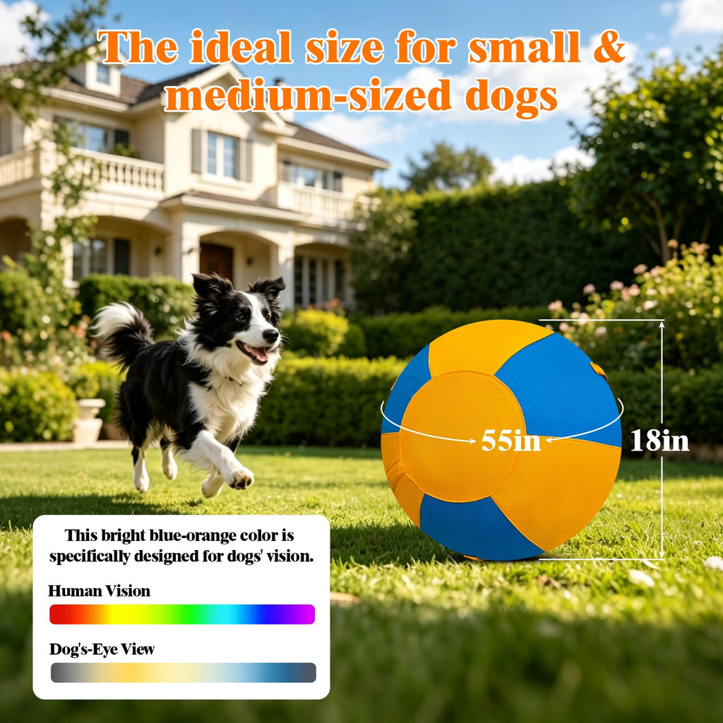 18 Inch Heavy Duty Herding Ball for Dogs with 3 Handles L137008