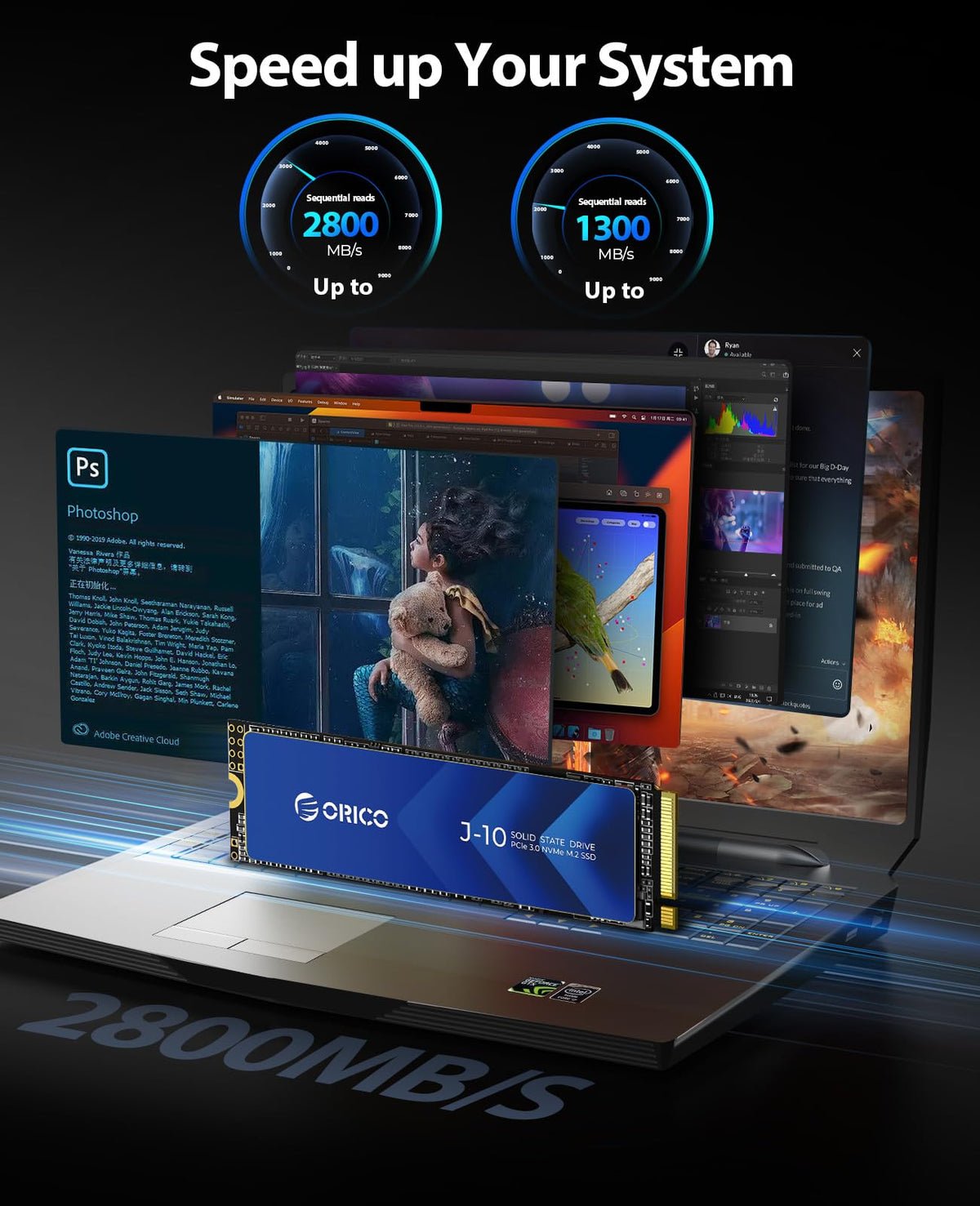 512GB M.2 NVMe SSD with Heatsink U20269