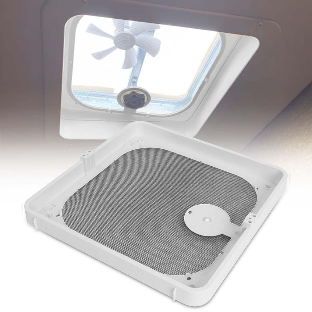 Birch White Roof Vent Frame Screen Replacement 13.5×13.5inch J446828