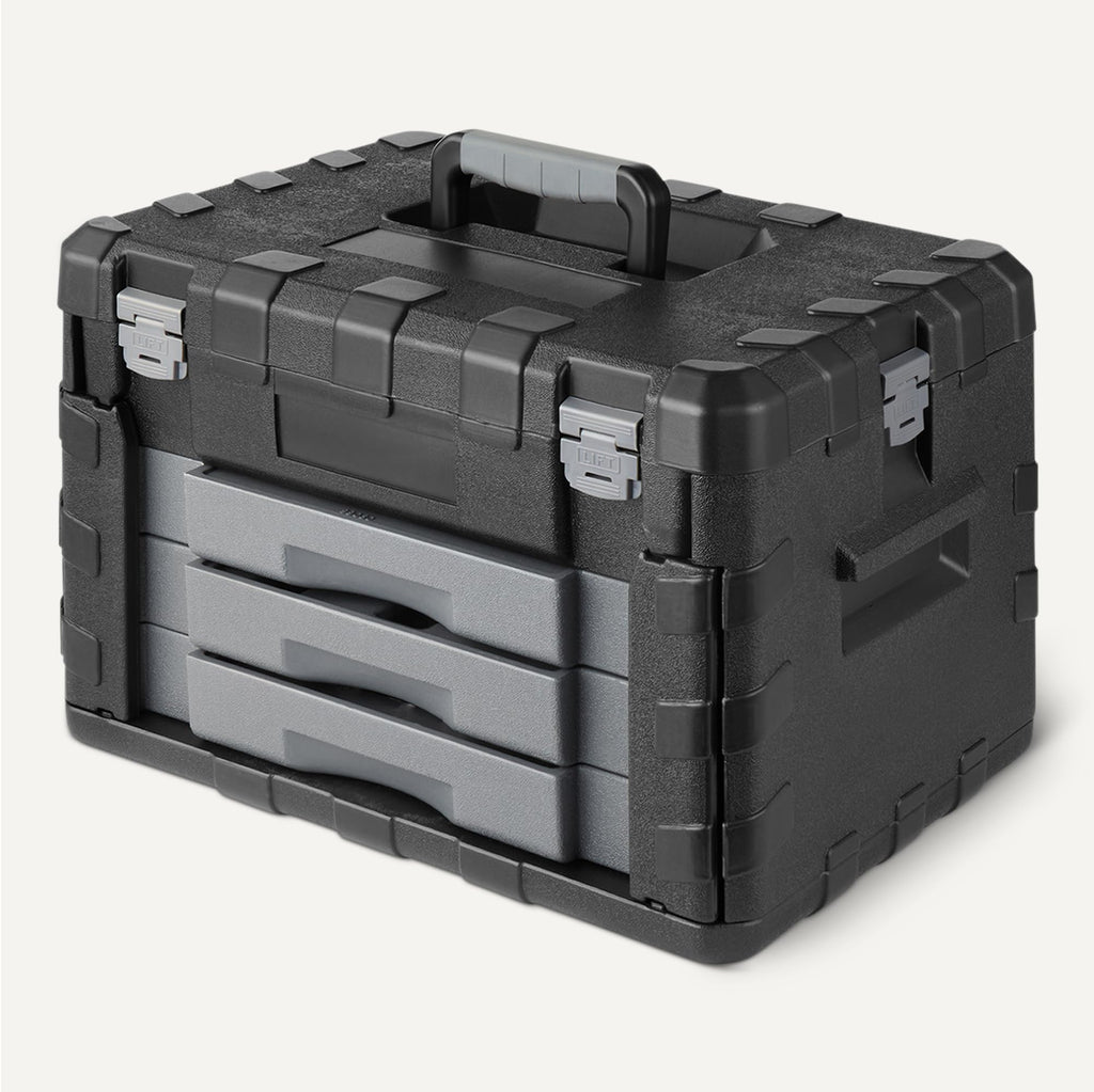 287-Piece Mechanic Socket Set with 3-Drawer Case Q6741