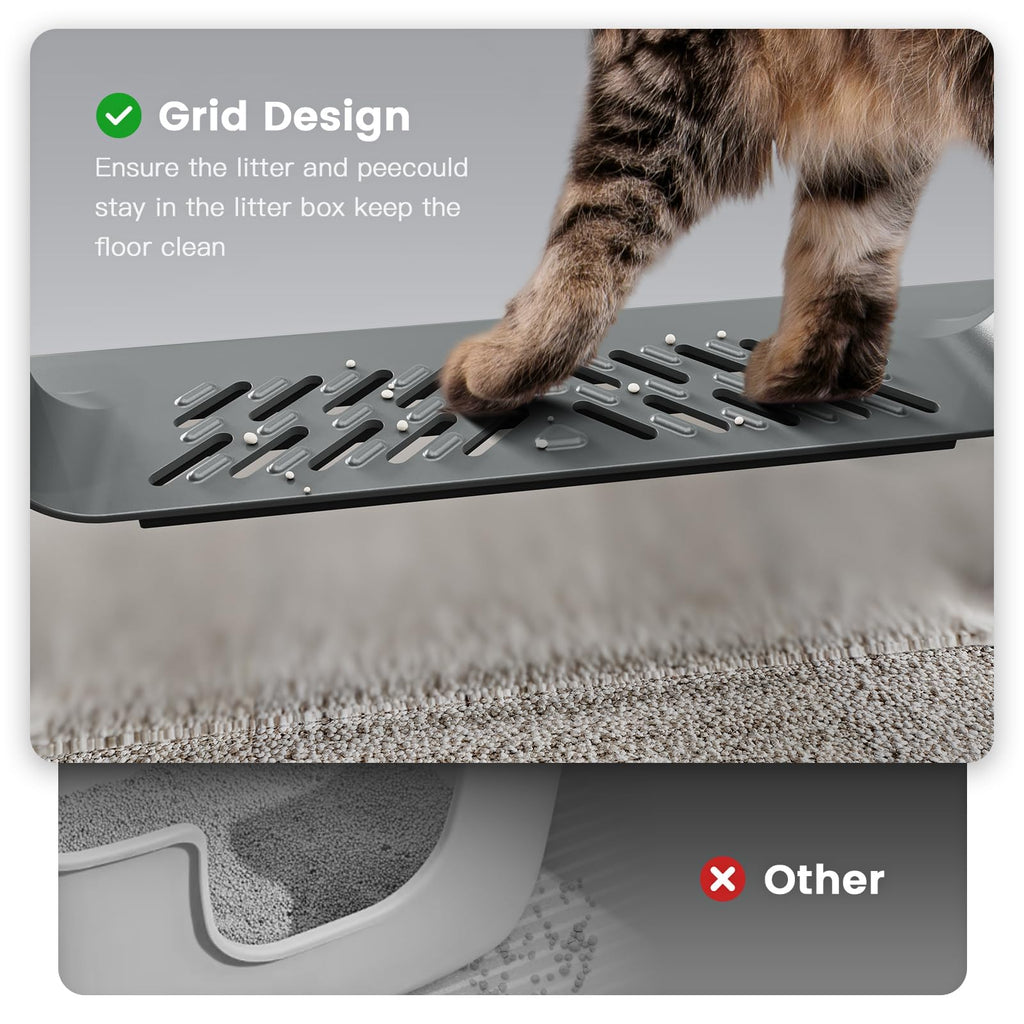 Stainless Steel Litter Box with Lid O49793