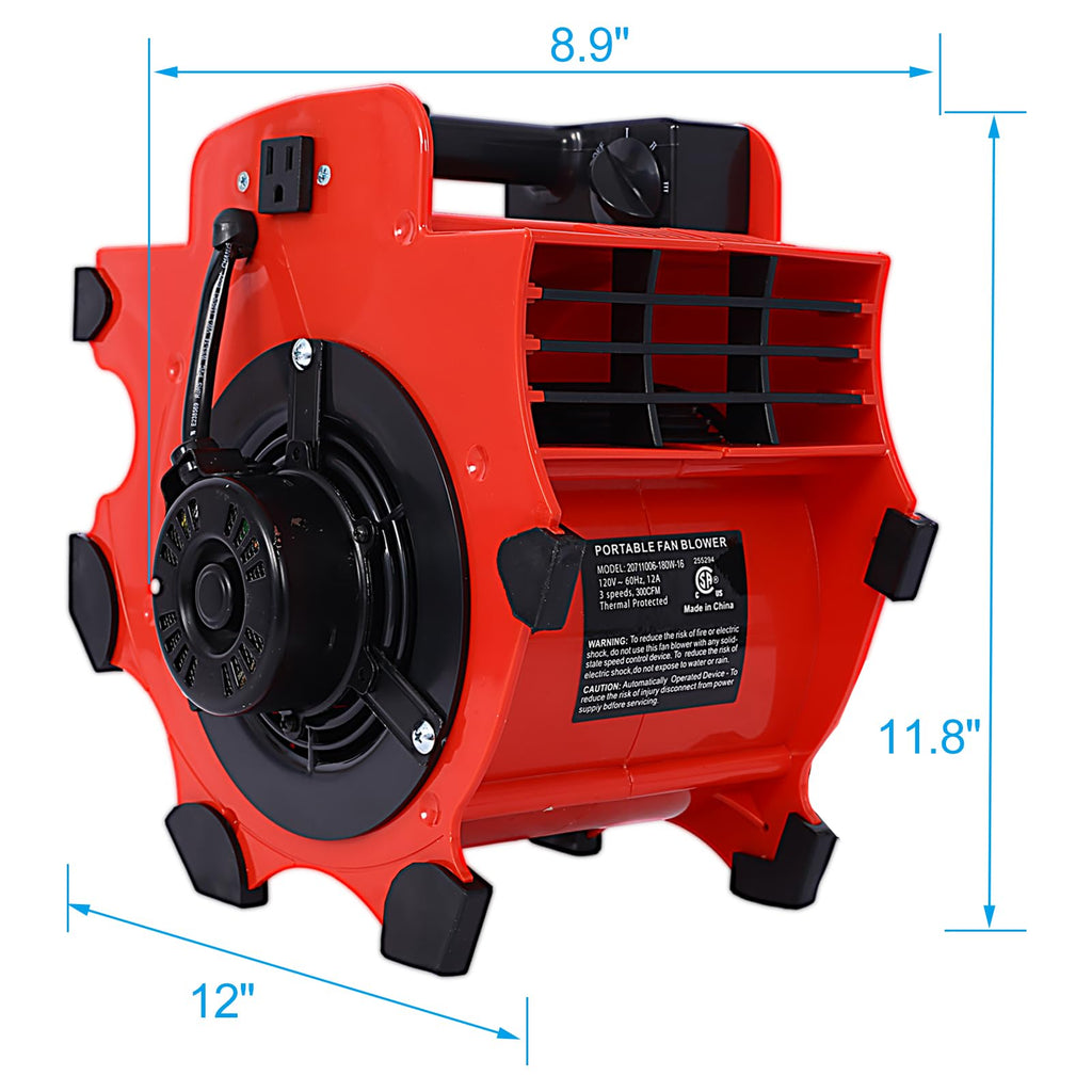 3-Speed Portable Air Mover Q995