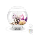 15 Gallon White Aquarium with LED Lights Z868