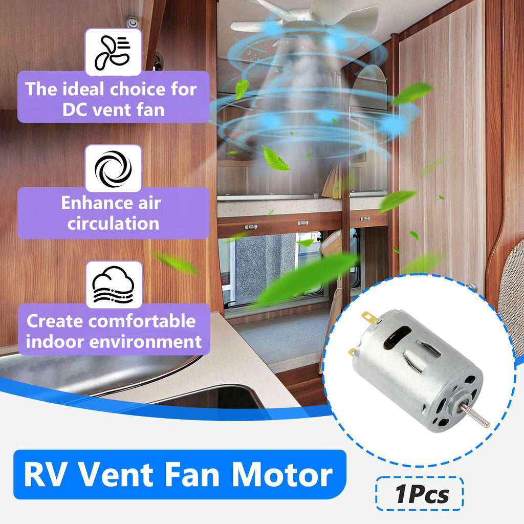 12V DC Fan Motor with Round Shaft R104