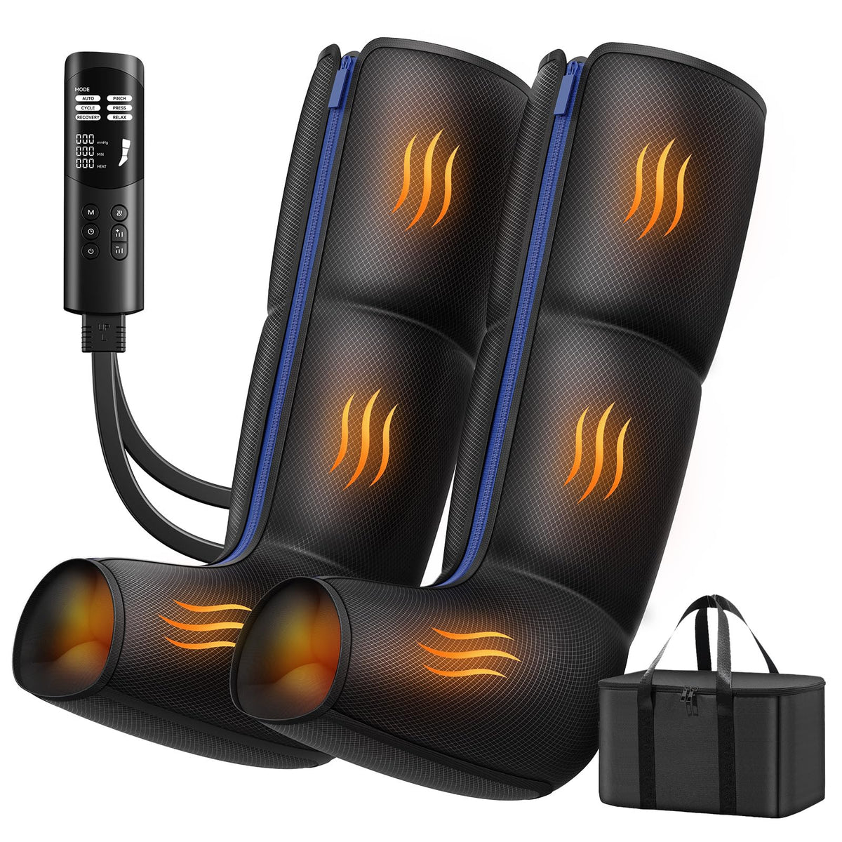 Leg Compression Massager with 3-Zone Heat C86068