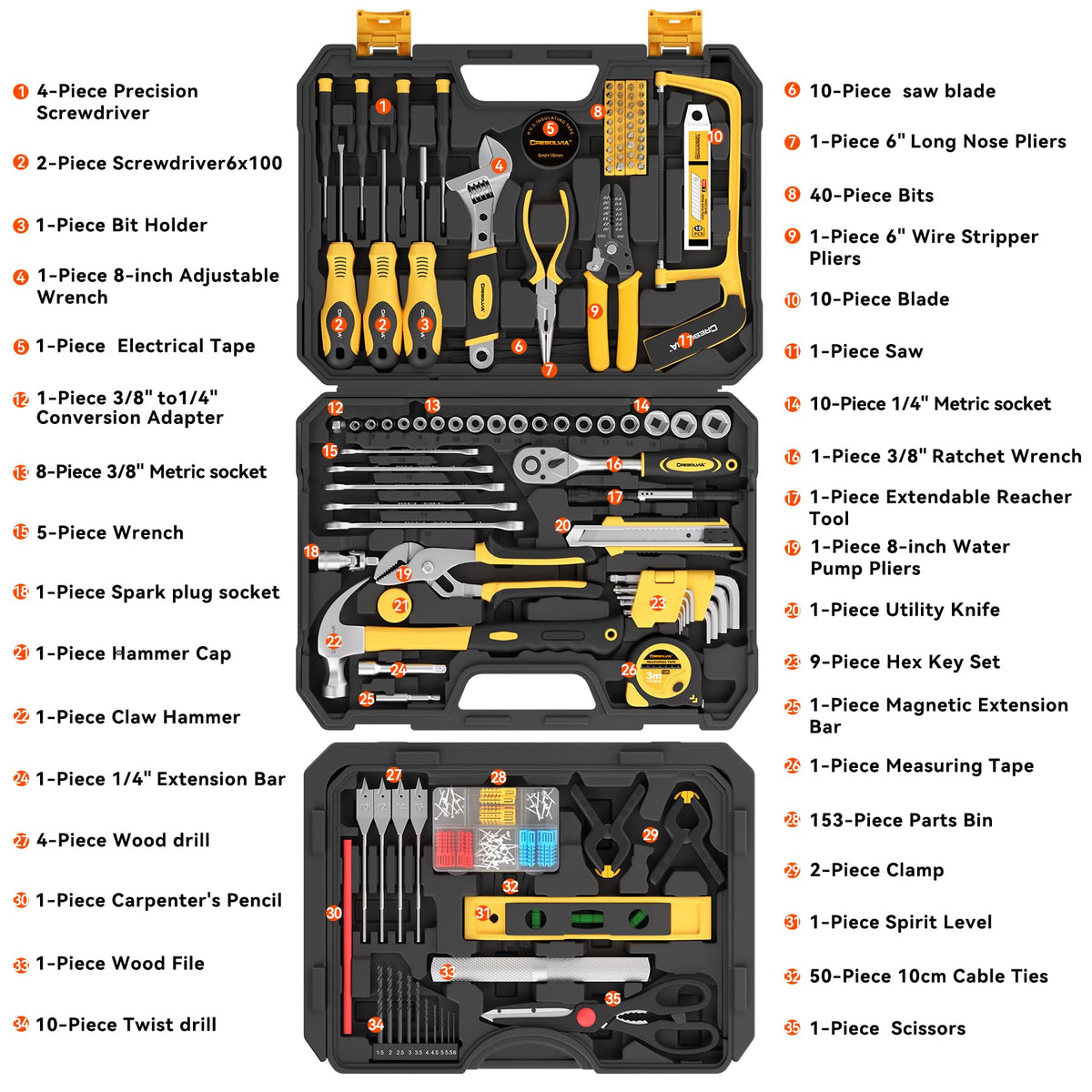 339 Piece Tool Set V1576