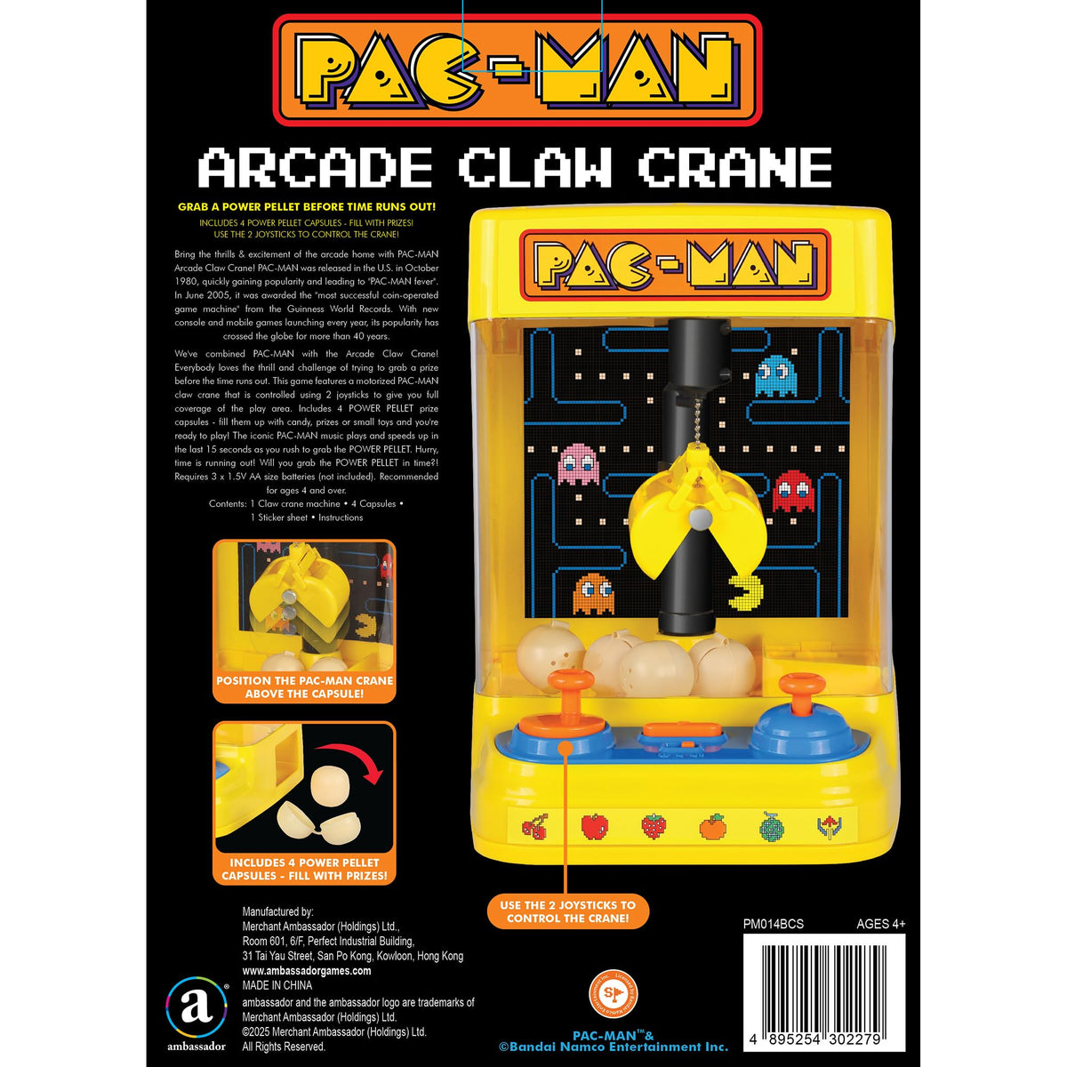 Arcade Claw Crane Tabletop Game Y747672