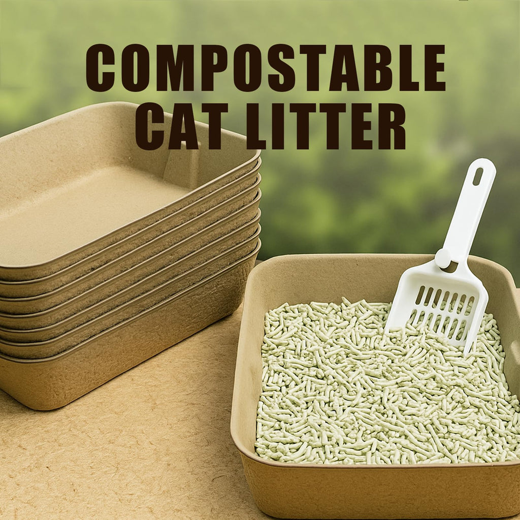 8 Pack Disposable Litter Boxes W22252