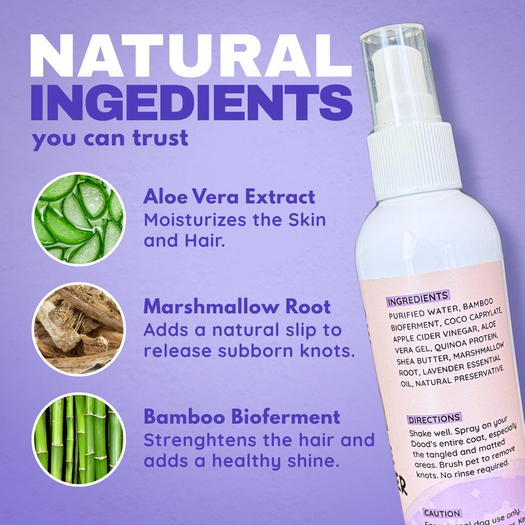 Dog Detangler Spray Leave-in Conditioner 8 oz C280447