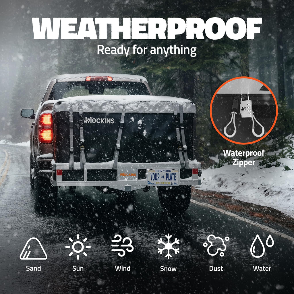 Aluminum Hitch Cargo Carrier & Cargo Bag Z72545