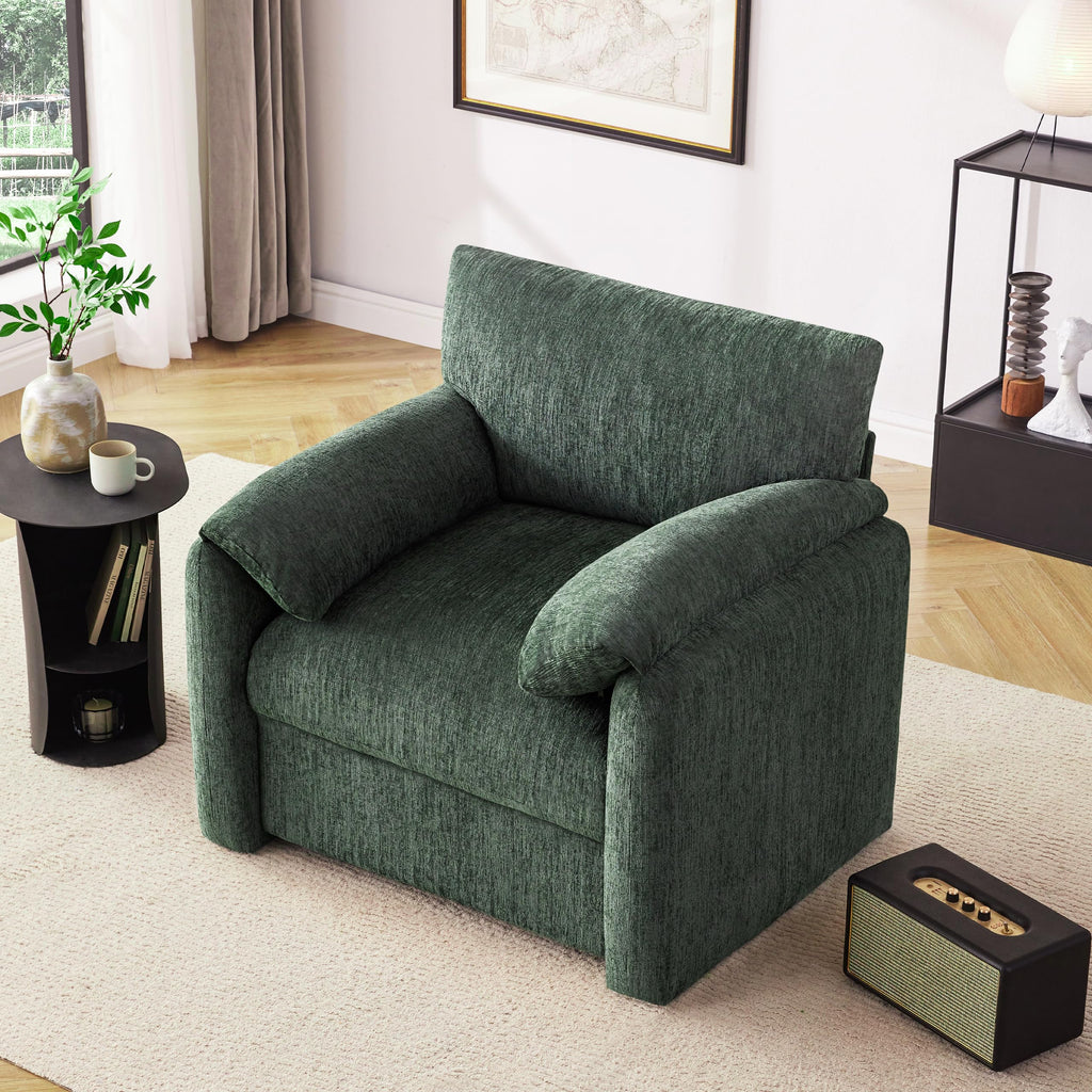 2 Pack Oversized Green Accent Chair J90520