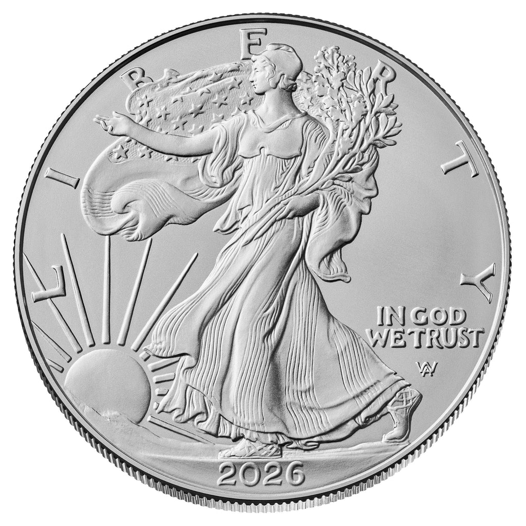 2026 U.S. Silver Eagle 1 oz Brilliant Uncirculated Dollar U88854